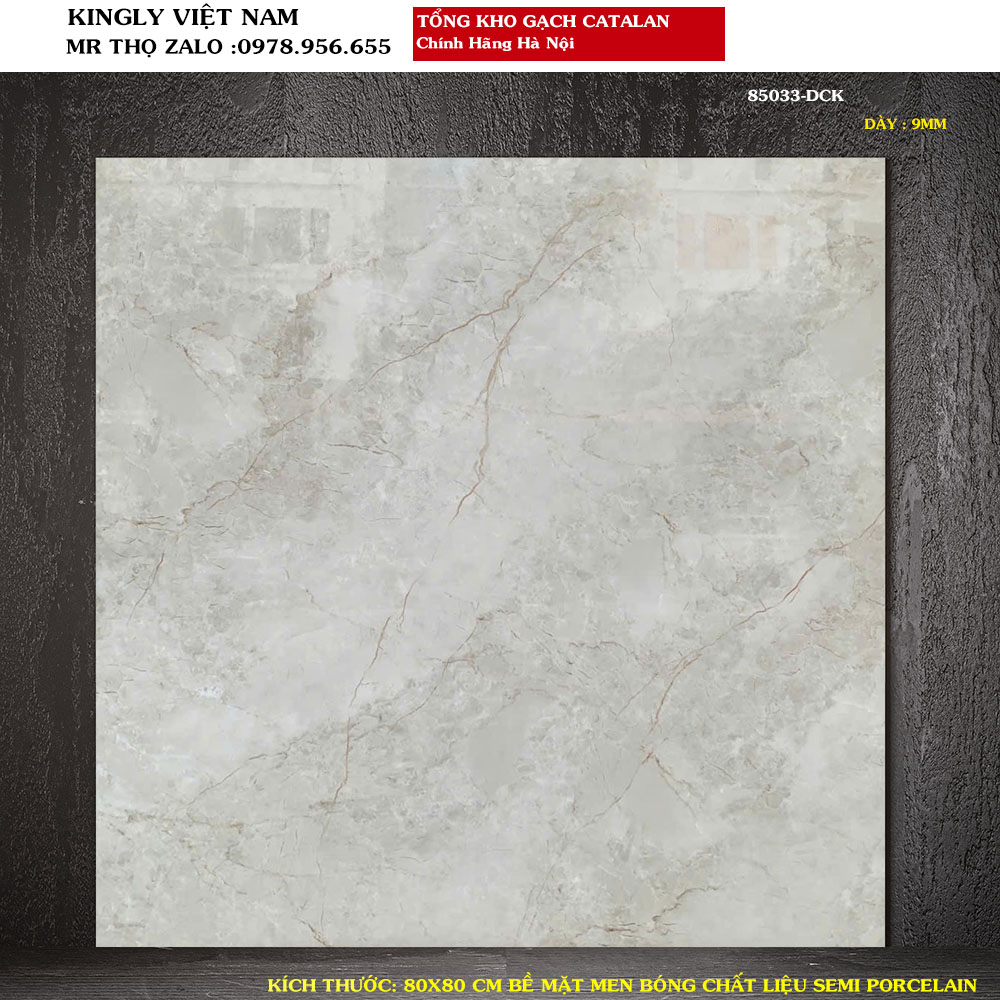 Gạch lát nền Catalan 80x80 85033 Loại 1